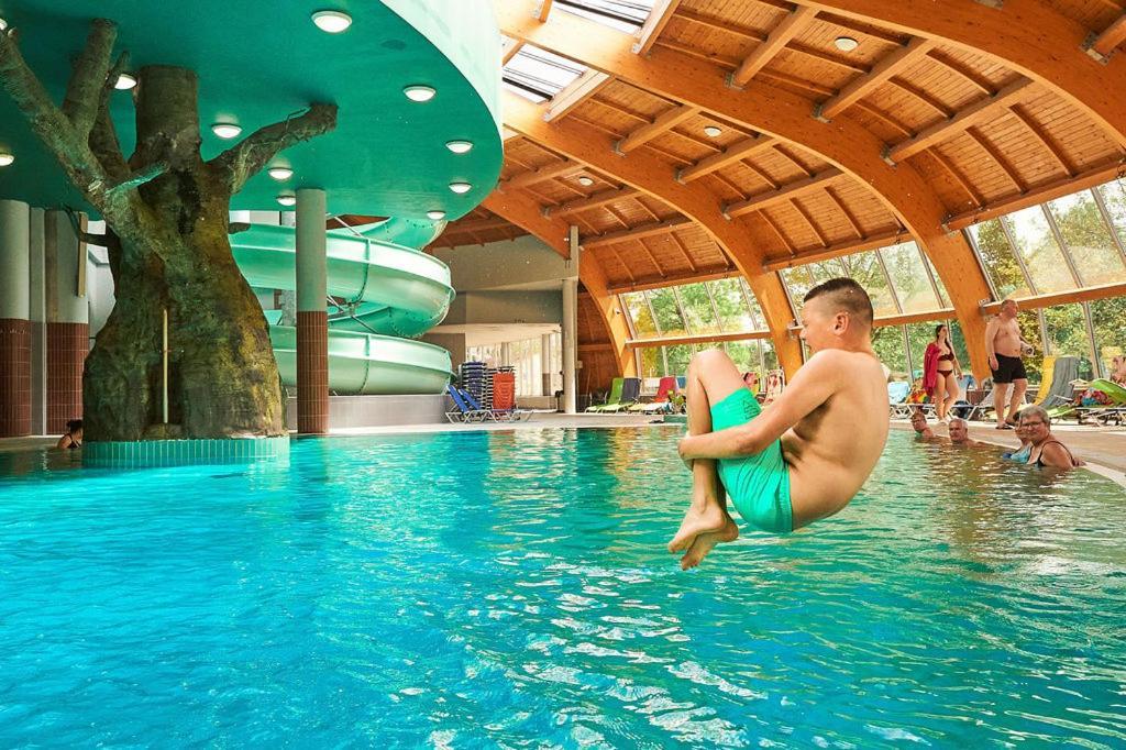 Hungarospa Thermal Camping Mobilhaz Hajduszoboszlo Bagian luar foto
