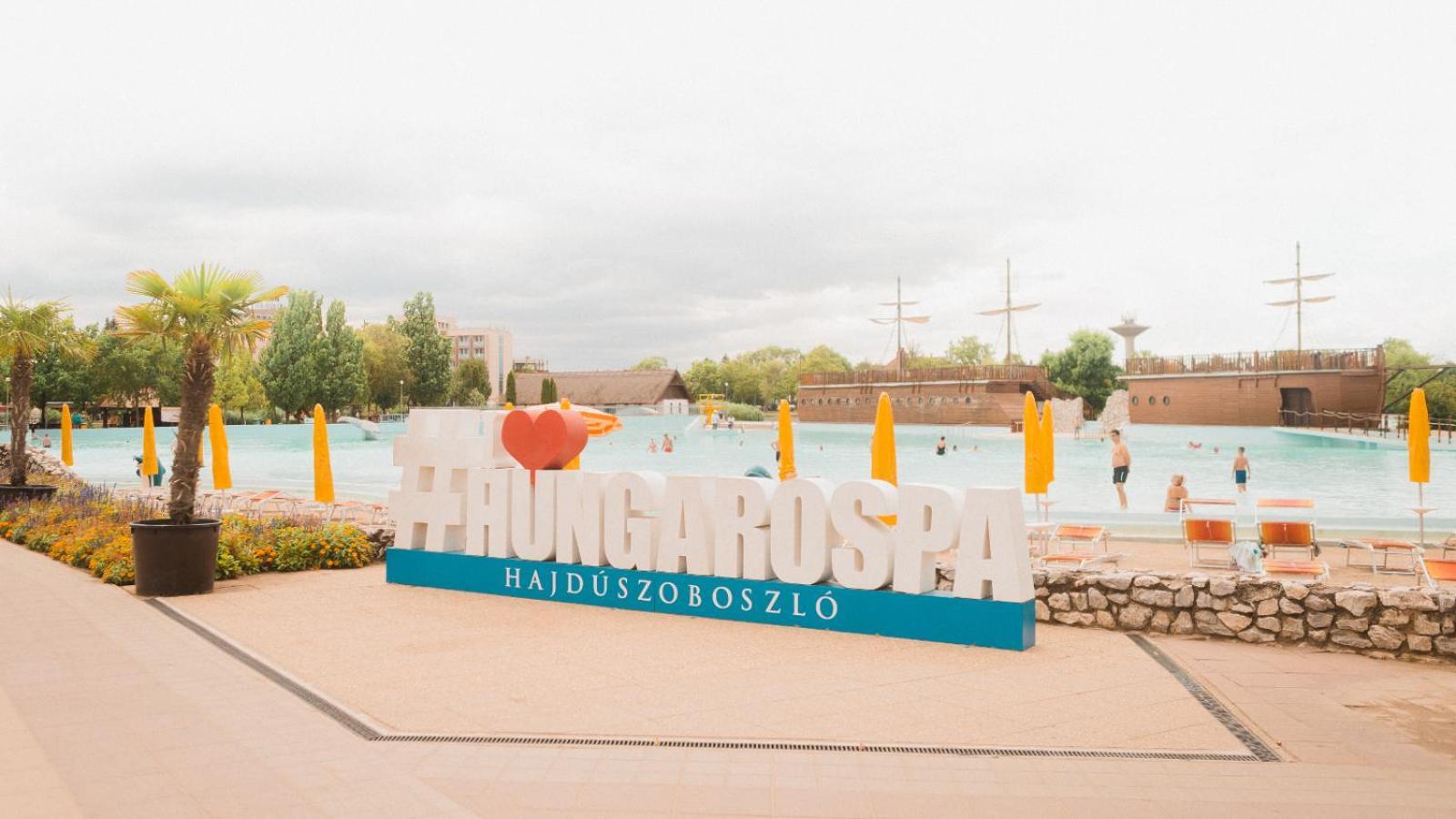Hungarospa Thermal Camping Mobilhaz Hajduszoboszlo Bagian luar foto