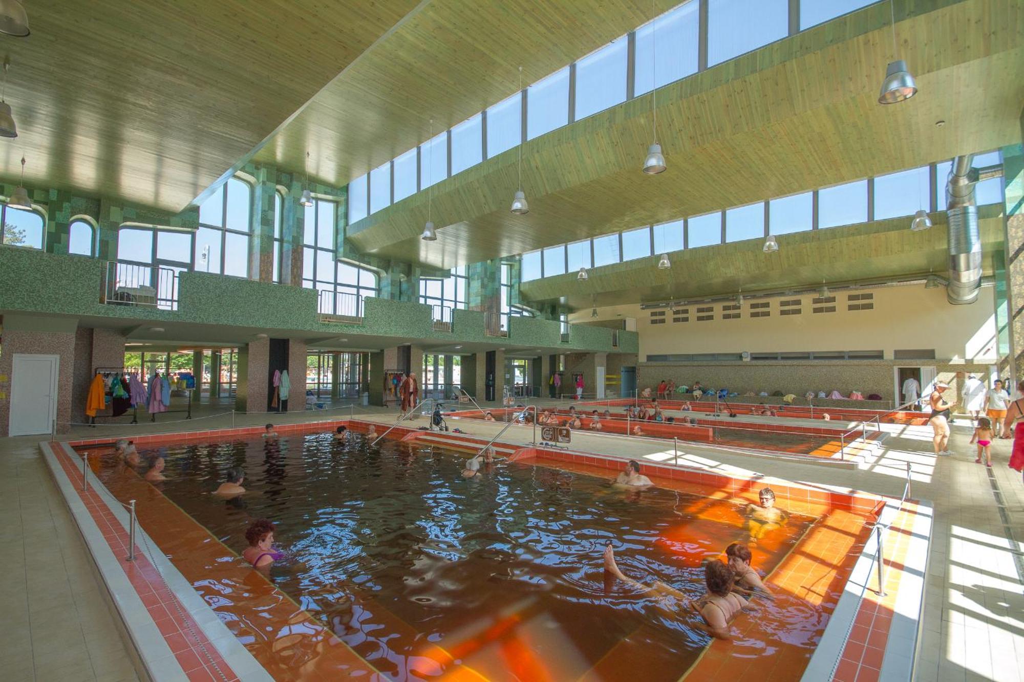 Hungarospa Thermal Camping Mobilhaz Hajduszoboszlo Bagian luar foto